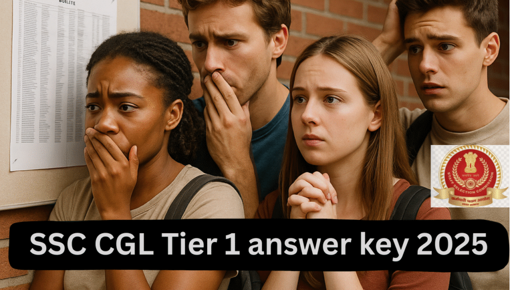 ssc cgl tier 1 answer key 2025