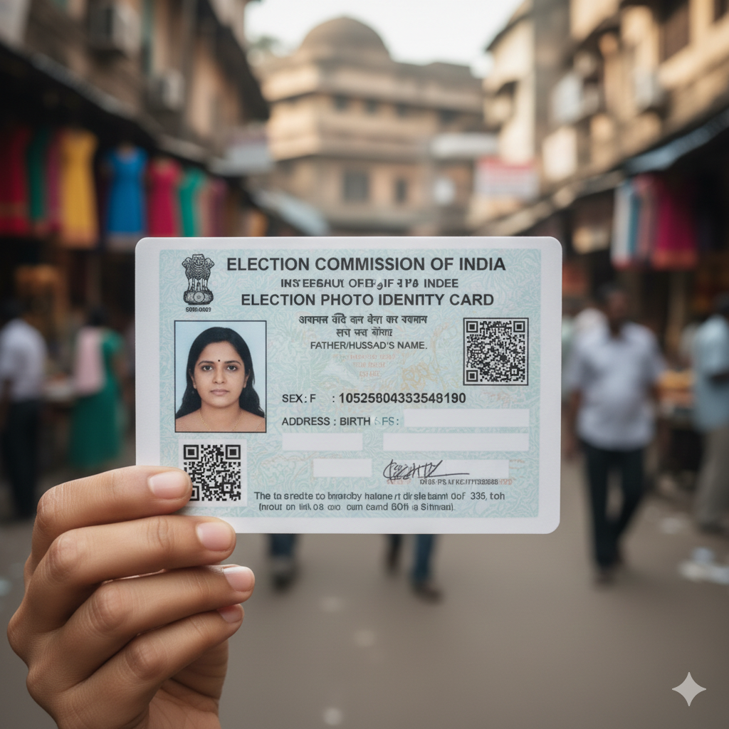 voter id card epic id